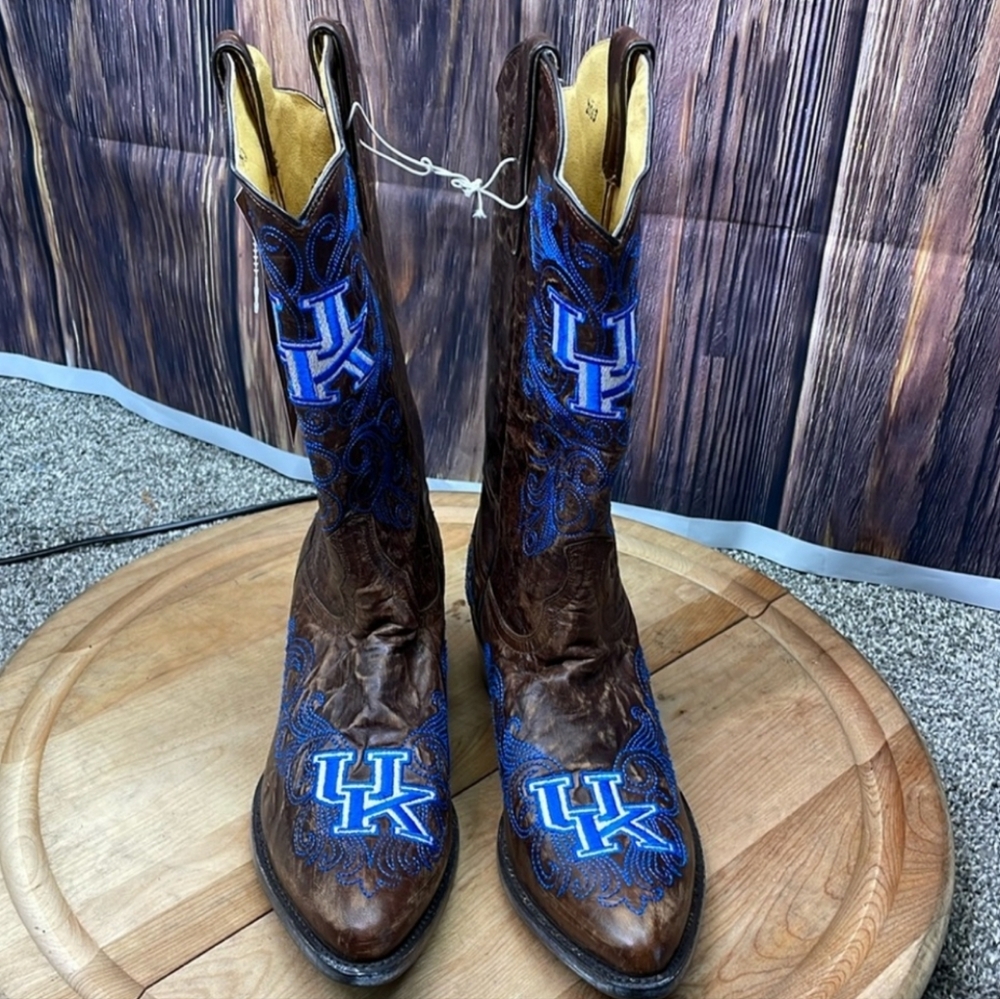 NWT Women's University of Kentucky Gameday Cowboy Boots - Picture 9 of 12